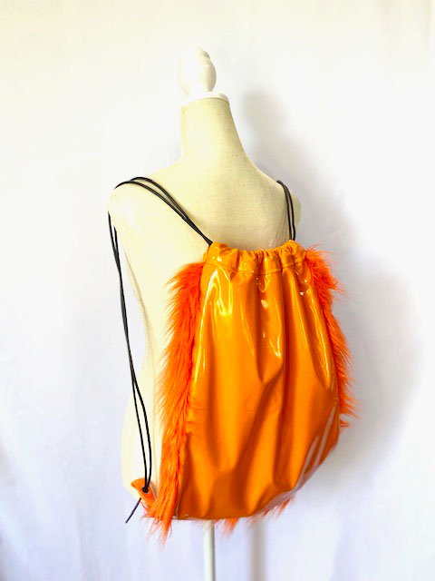 Orange string bag 2025