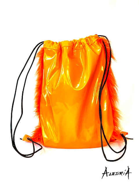 Orange drawstring shop